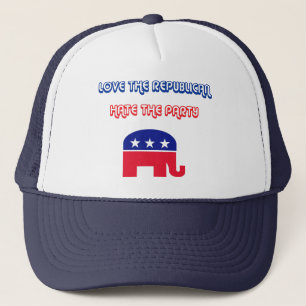 Love The Republican, Hate The Party Trucker Hat