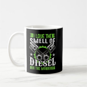 Love The Smell Muscle Car Truck Driver Gears Mecha Coffee Mug