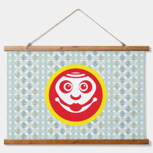 LOVE THE SMILES BY MASANSER HANGING TAPESTRY