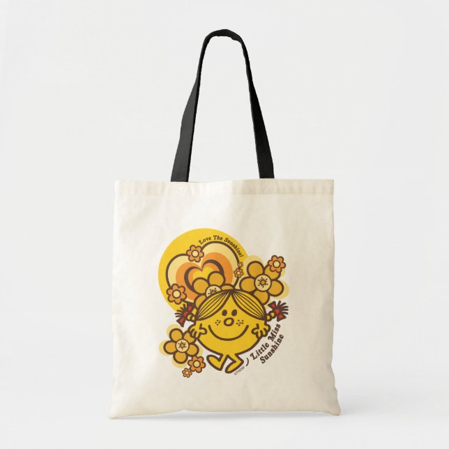 Love The Sunshine | Flowers & Colour Tote Bag (Front)