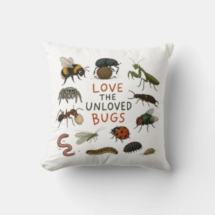 Love the Unloved Bugs Cushion