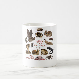 Love The Unloved , Cute Weird Animal Tee, Retro  Coffee Mug
