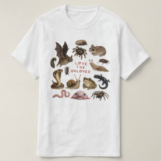 Love The Unloved , Cute Weird Animal Tee, Retro  T-Shirt