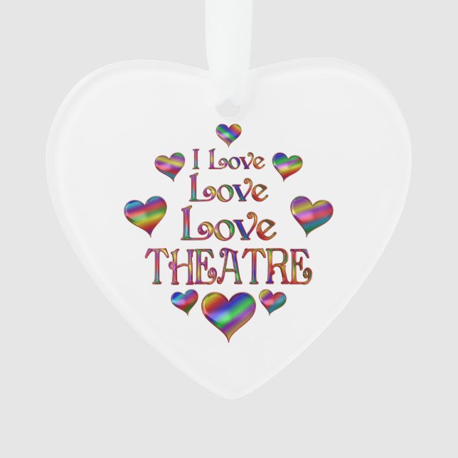 Love Theatre Ornament (Front)