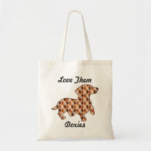 Love Them Doxies Tote Bag