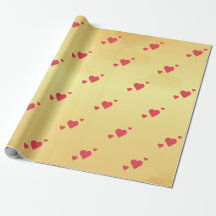 Love-Themed Wrapping Paper