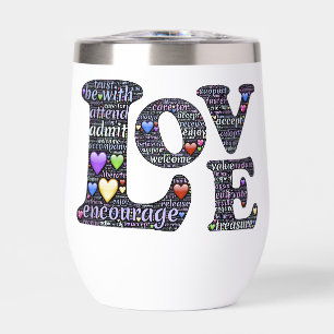 LOVE Thermal Tumbler