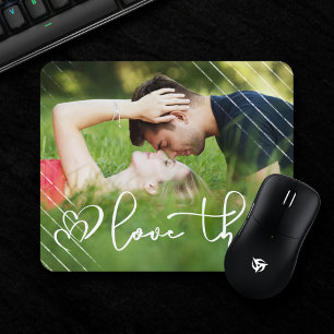 Love This Modern Overlay Script Custom Photo Mouse Pad