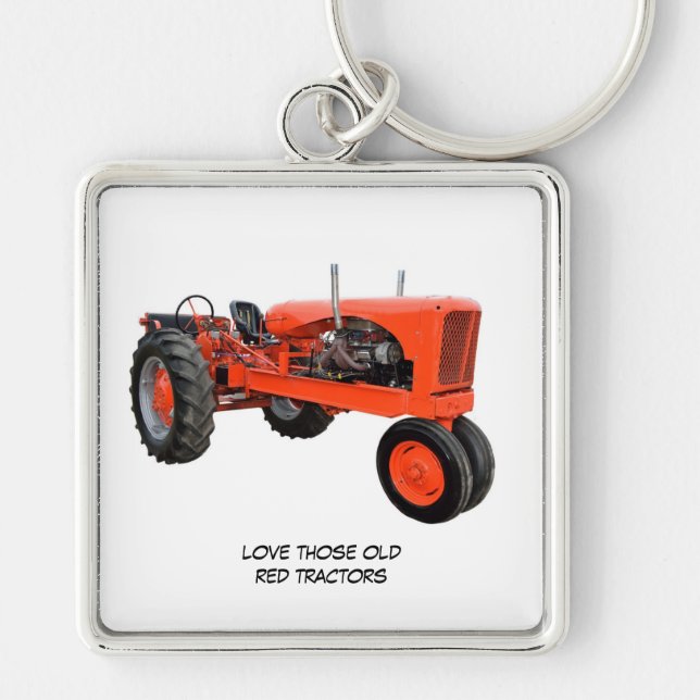 Love Those Old Red Tractors Key Ring (Front)