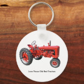 Love Those Old Red Tractors Key Ring (Front)