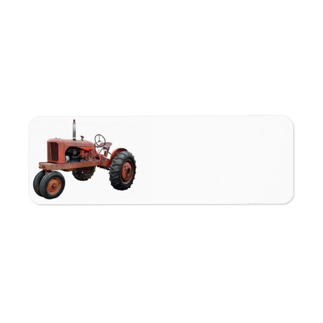 Love Those Old Rusty Tractors Return Address Label (Front)