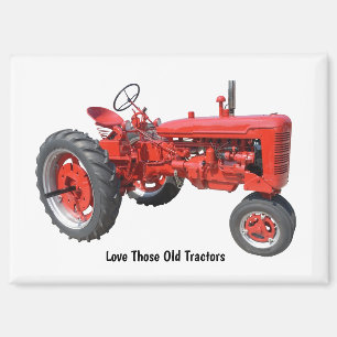 Love Those Old Tractors Magnet
