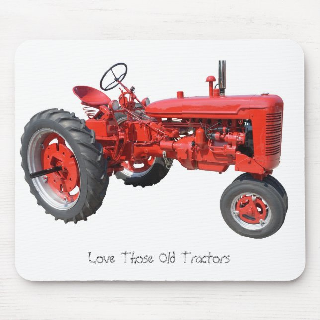 Love Those Old Tractors Mouse Pad (Front)