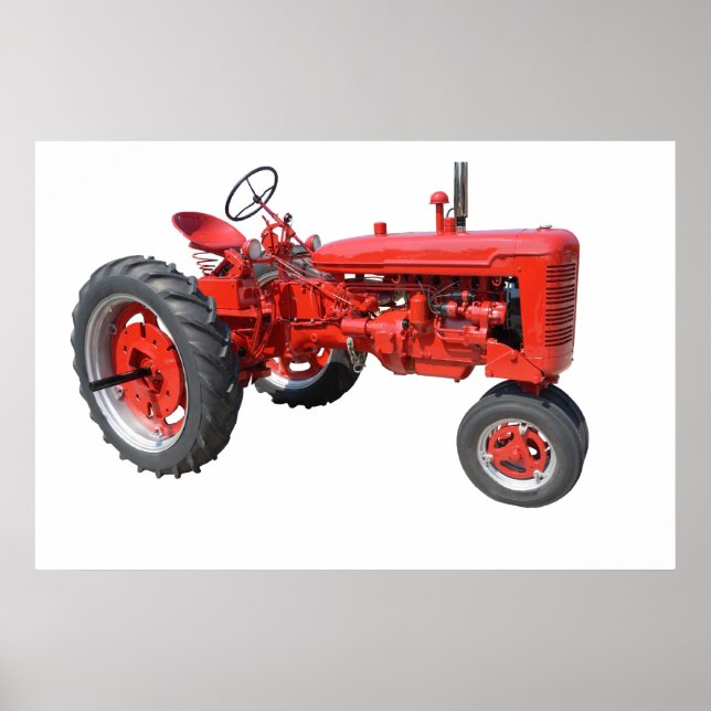 Love those old tractors poster (Front)