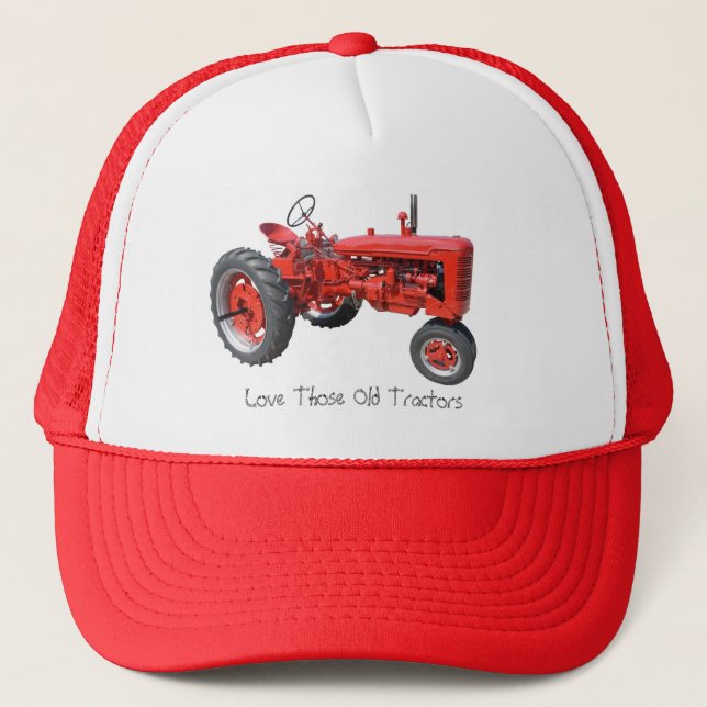 Love Those Old Tractors Trucker Hat (Front)