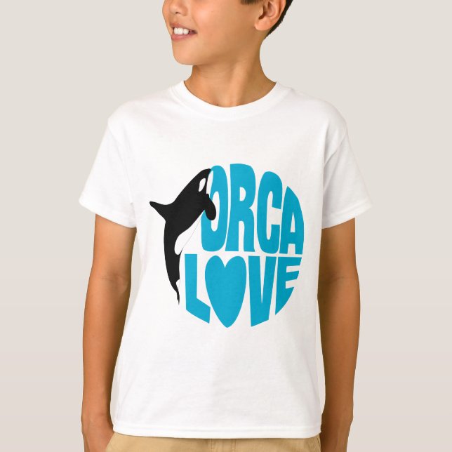 Love those Orcas! T-Shirt (Front)
