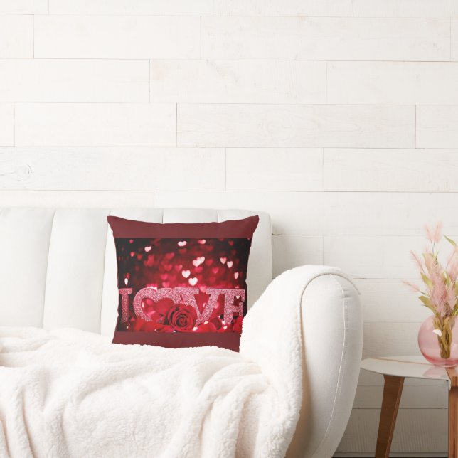 Love Throw Pillow (Couch)