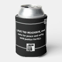 Love Thy Neighbour - can cooler with attitude