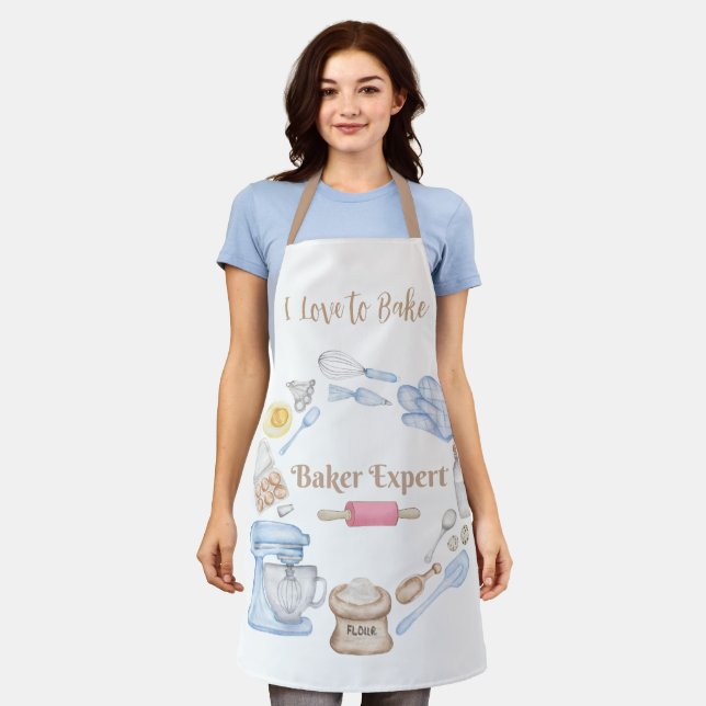 Love to Bake Apron (Worn)