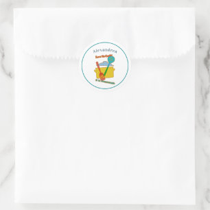 Love To Cook It Is Handmade Saying  Classic Round Sticker