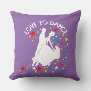 Love to dance cushion
