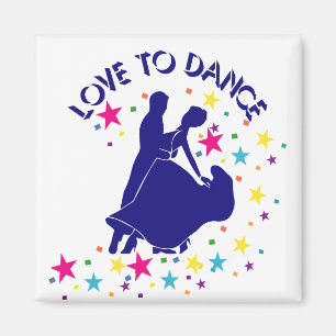 Love to dance magnet