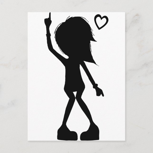 Love to Dance! Postcard (Front)