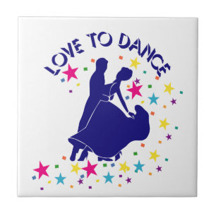 Love to dance tile