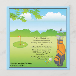 Love to Golf Invitation