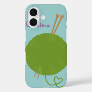 Love to Knit iPhone 16 Case