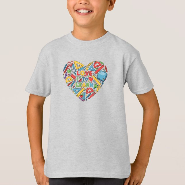 Love to Learn – Kids Tee (Front)