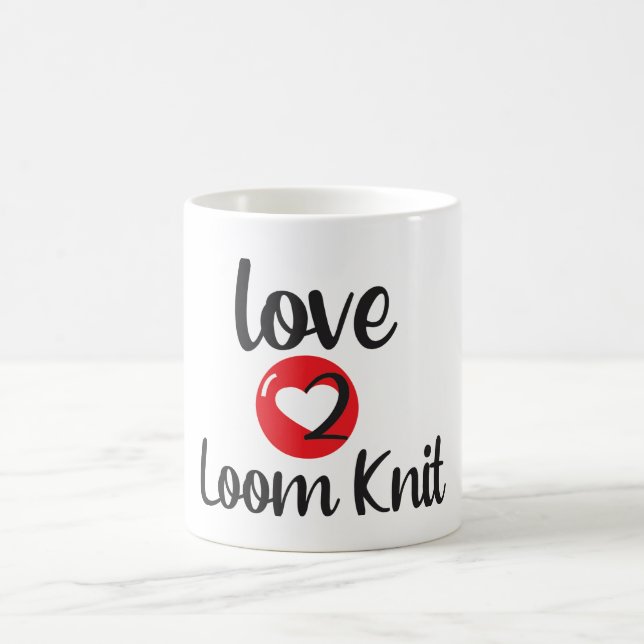 Love to Loom Knit Coffee Mug (Center)