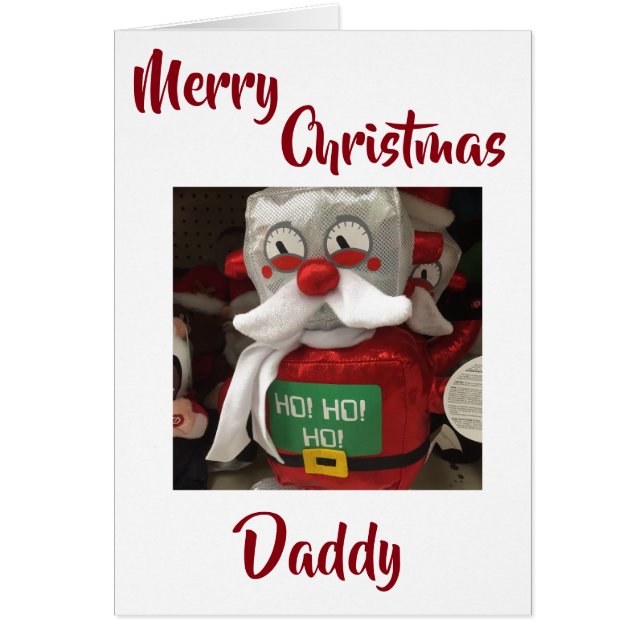 **LOVE TO MY FAVORITE DAD** AT CHRISTMAS (Front)