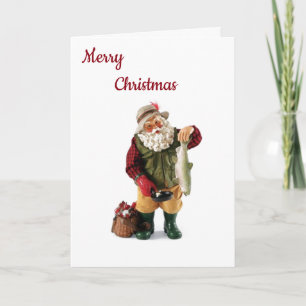 **LOVE TO MY FAVORITE FISHERMAN** AT CHRISTMAS HOLIDAY CARD