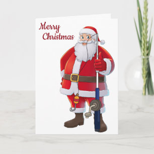**LOVE TO MY FAVORITE FISHERMAN** AT CHRISTMAS HOLIDAY CARD