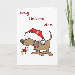 **LOVE TO MY FAVORITE MOM** AT CHRISTMAS HOLIDAY CARD