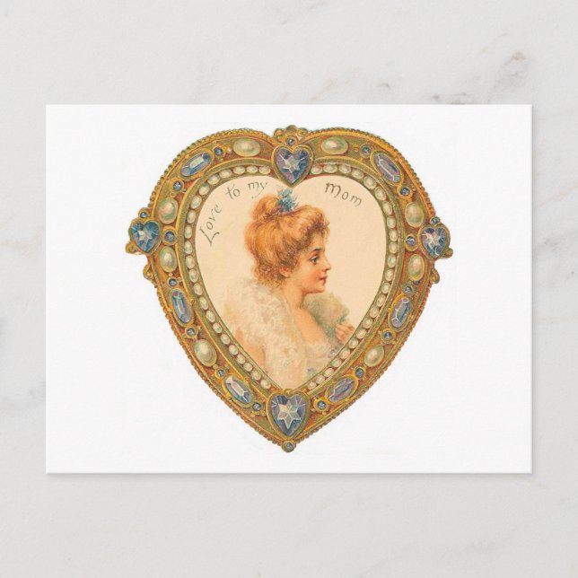 Love to my Mum Postcard (Front)