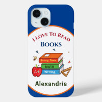 Love To Read Books Reader Reading Personalise