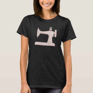Love To Sew Vintage Sewing Machine Sewer Seamstres T-Shirt