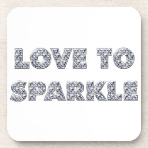 Love To Sparkle Coaster