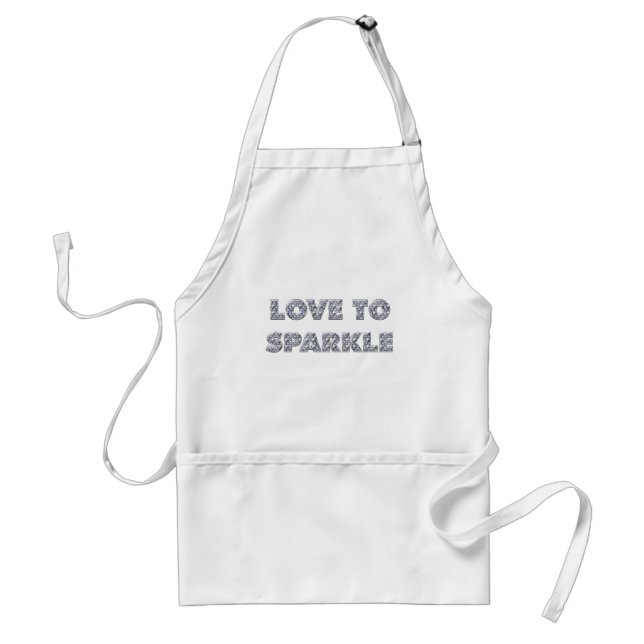 Love To Sparkle Standard Apron (Front)