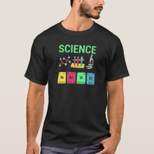 Love To Teach Science Funny Science Teacher Premiu T-Shirt