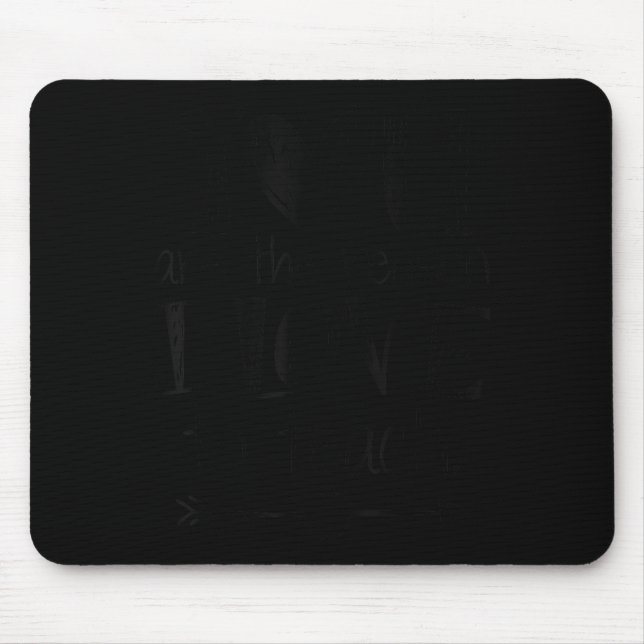 Love To Teach Sitive Affirmation Motivational Teac Mouse Pad (Front)