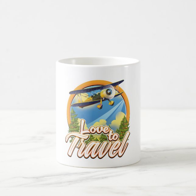 Love to Travel Coffee Mug (Center)