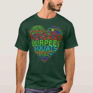 LOVE TO WORK OUT HEAR T-Shirt
