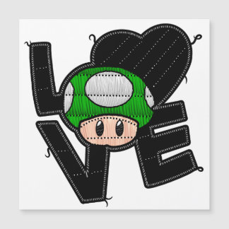 Love Toad - Green Magnet
