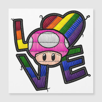 Love Toad - Rainbow Magnet