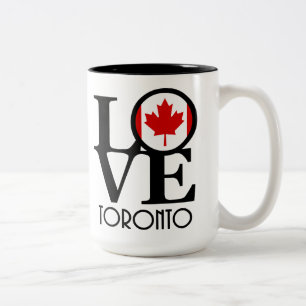 LOVE Toronto 15oz Two-Tone Coffee Mug