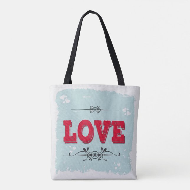 Love Tote Bag (Back)