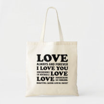 Love Tote Bags